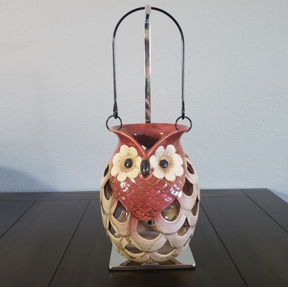 HD Designs Accents Hd Designs Earthbound Harvest Ceramic Owl